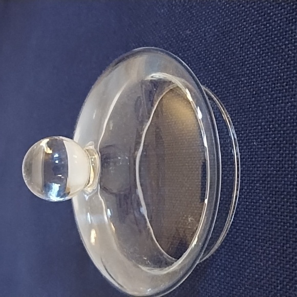 SIMPLE CLEAR GLASS TEAPOT, VERY VERSATILE, GREAT WITH ALL LINENS, ANY FLOWERS! - Picture 6 of 14